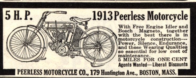 Motorcycles Peerless 1913 0001