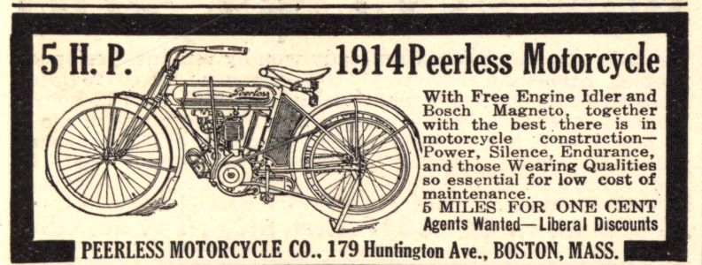 Motorcycles Peerless 1914 0002