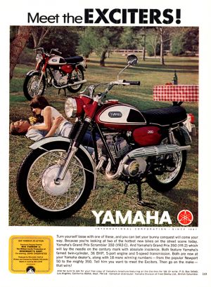 Motorcycles Yamaha 1968 0001