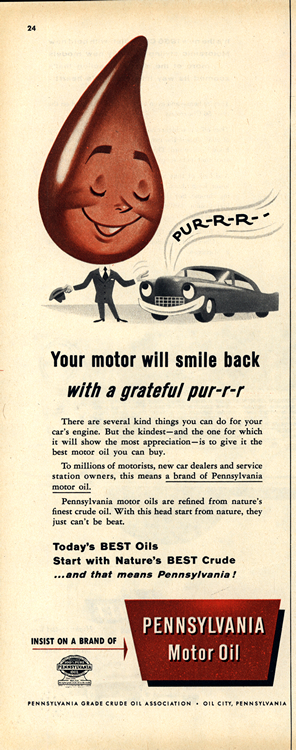 Pennsylvania Motor Oil 1956 0001