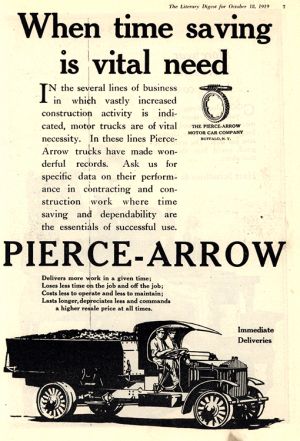 Pierce Arrow Trucks 1919 0001