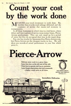 Pierce Arrow Trucks 1919 0002