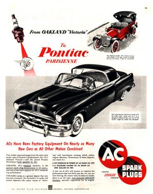 Pontiac 1953 AC Spark Plugs 0001