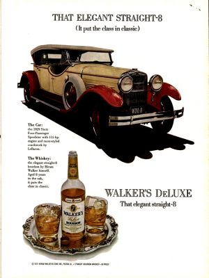 Stutz 1929 Walker's Delight Whiskey 1972 0001