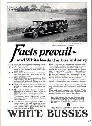 White Truck 1925 Bus 0001