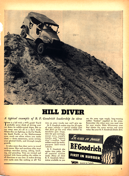 B. F. Goodrich Tires 1943 0001