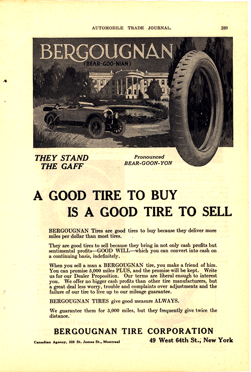 Bergougnan Tires 1919 0001