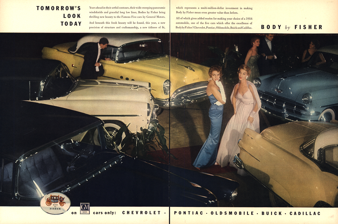 General Motors 1954 Fisher Body Merge 0001