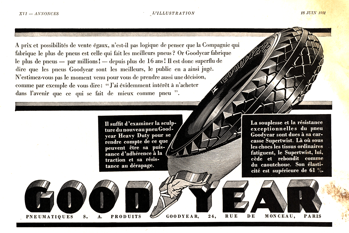 Goodyear Tires 1931 0001
