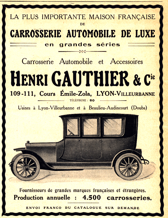 Henri Gauthier 1912 Coachbuilder 0001