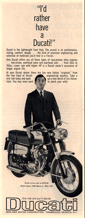 Motorcycles Ducati 1966 0002