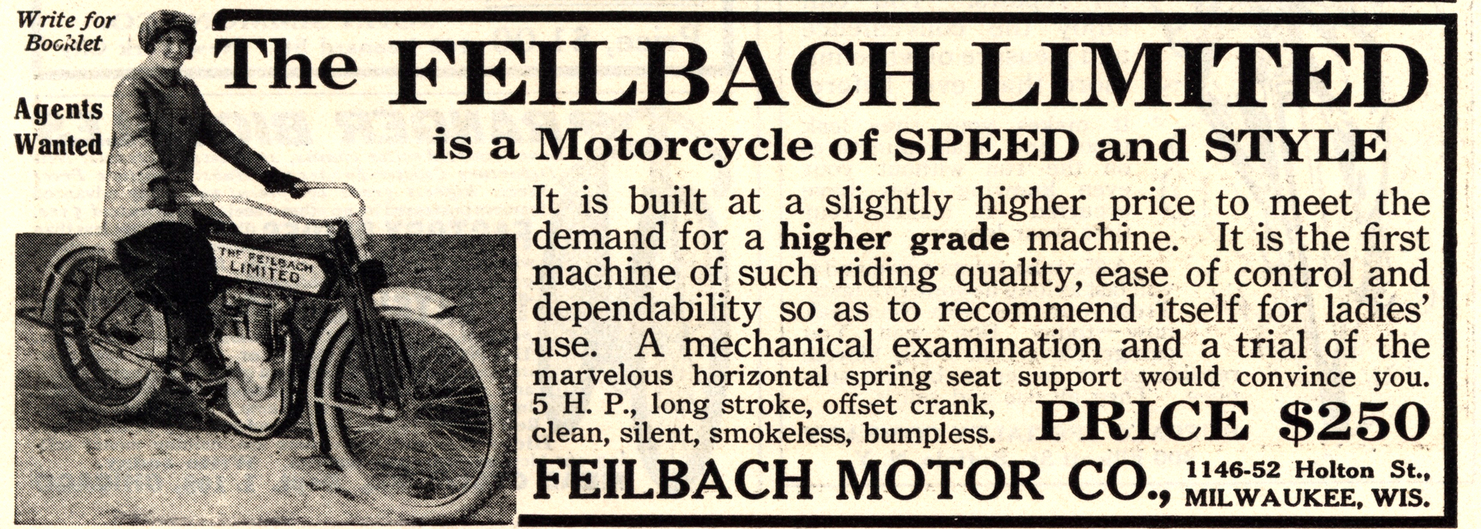 Motorcycles Feilbach Limited 1913 0001