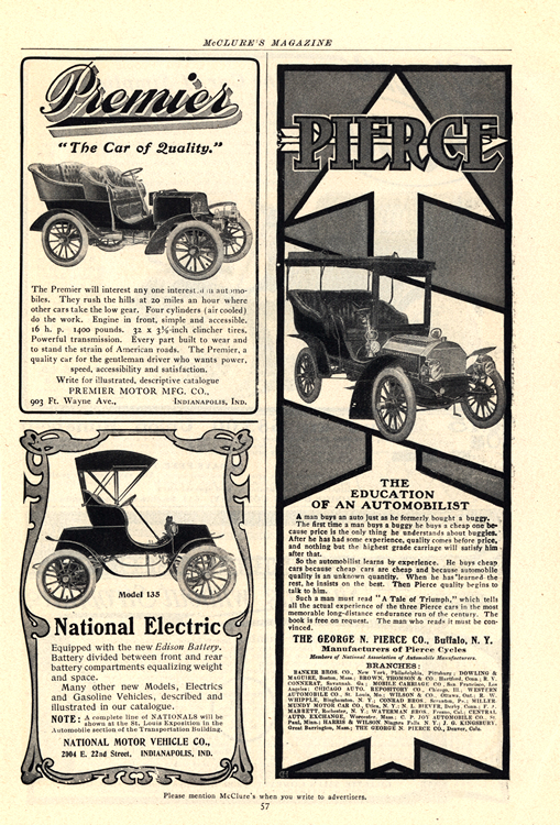 Pierce Arrow 1904 Premier National Electric 0001