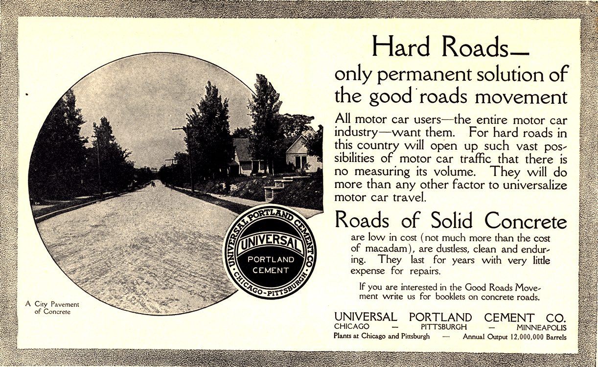 Universal Portland Cement Co. Road Construction 1913 0001
